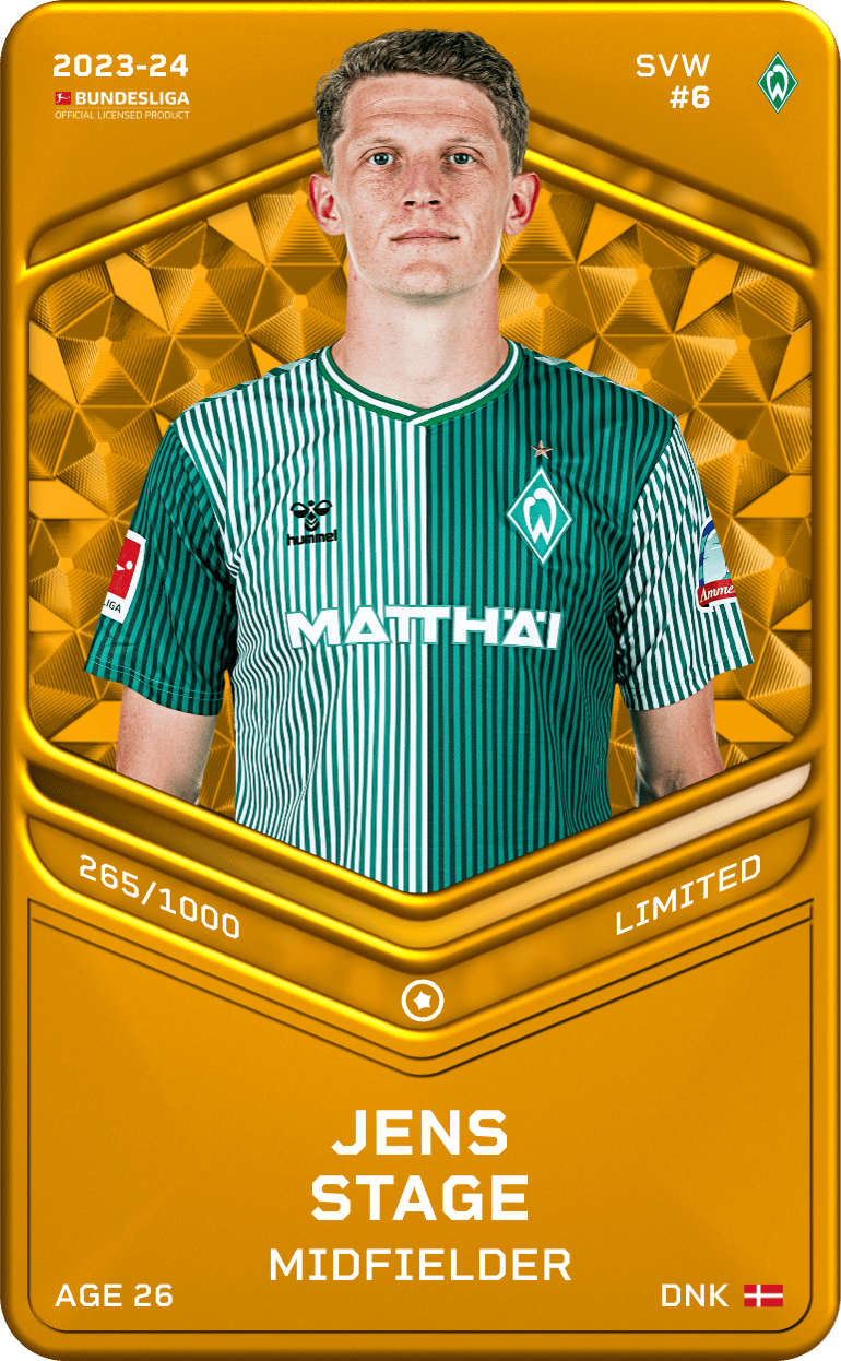 Jens Stage 2023-24 • Limited 265/1000