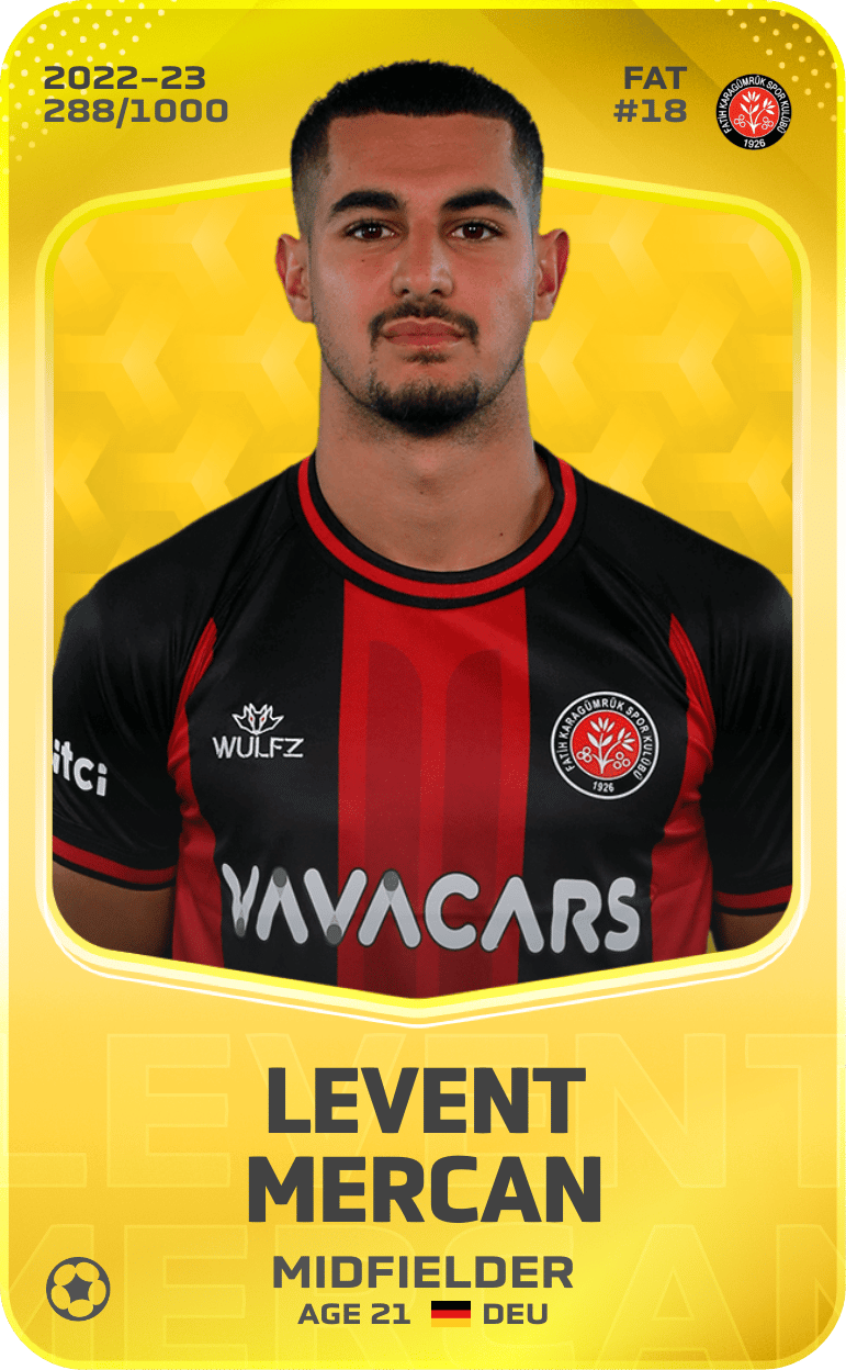 Levent Mercan 2022-23 • Limited 288/1000