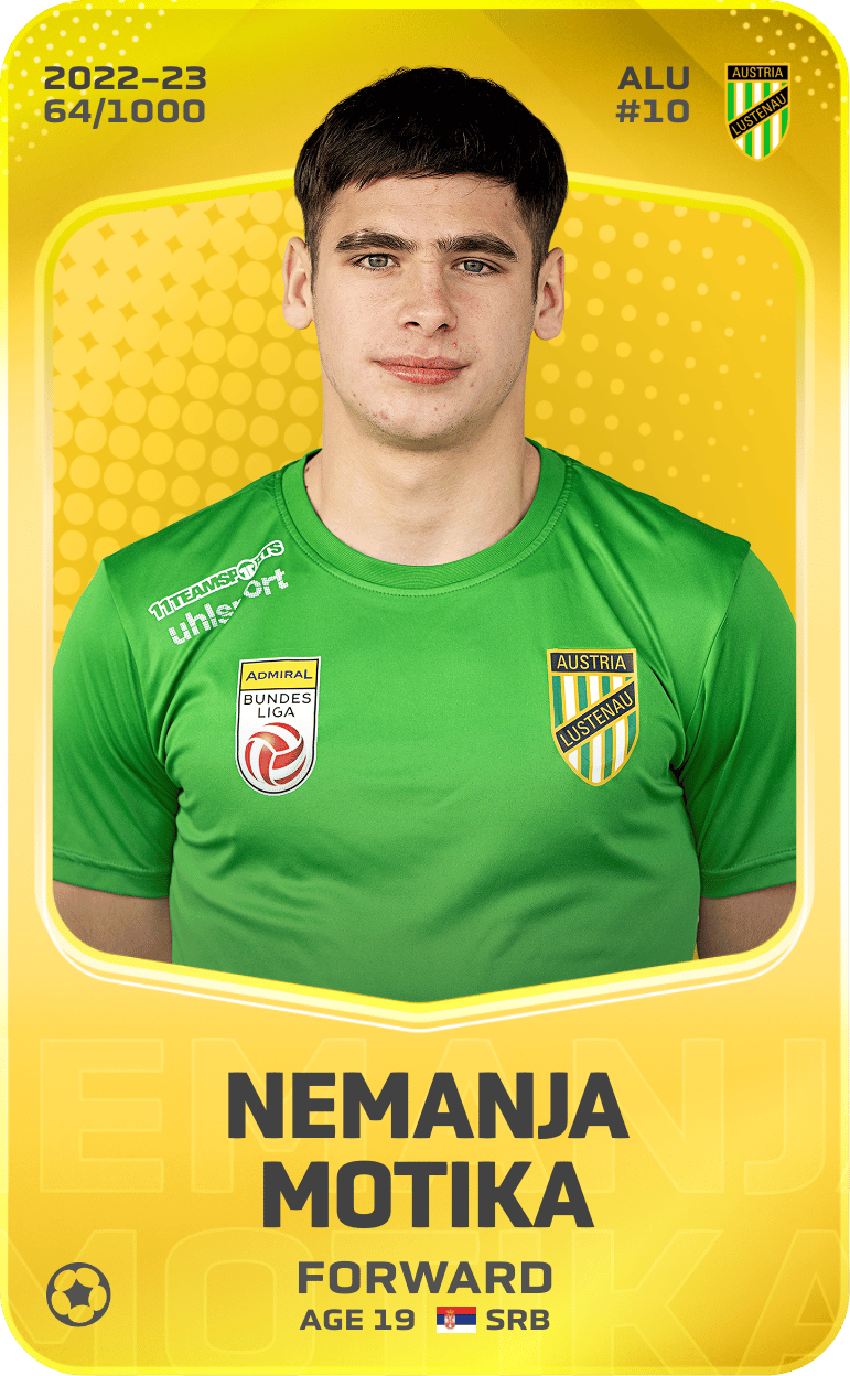 Nemanja Motika 2022-23 • Limited 64/1000