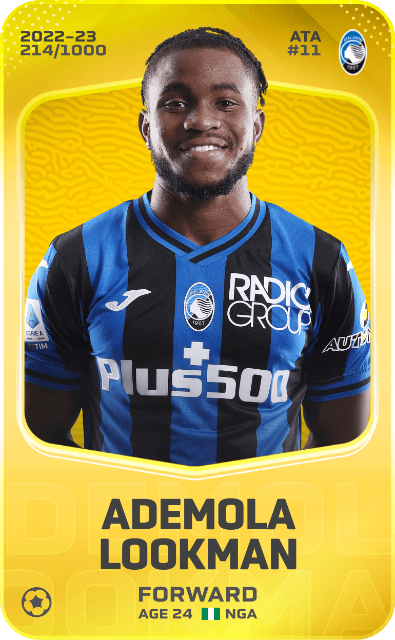 Ademola Lookman 2022-23 • Limited 214/1000