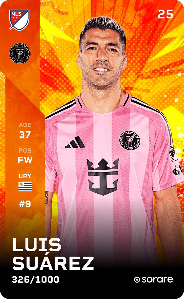 Luis Suárez 2025-26 • Limited 326/1000