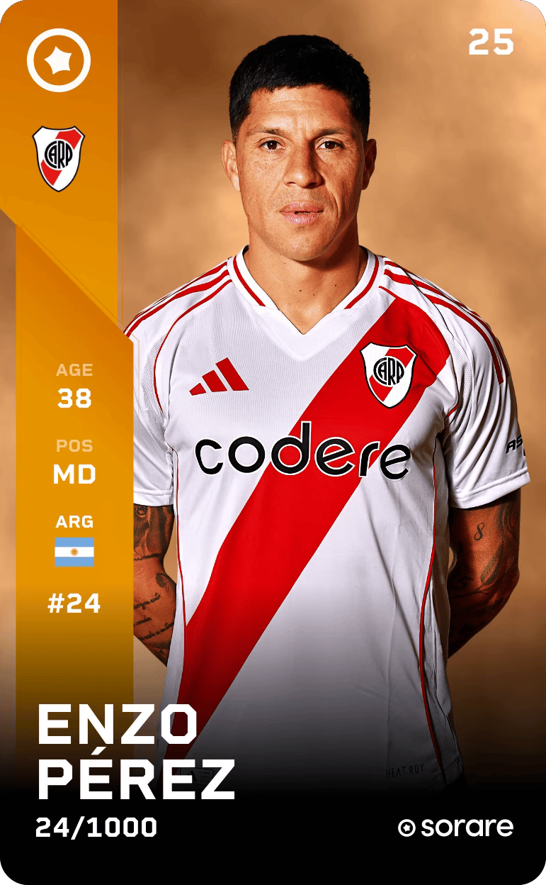 Enzo Pérez 2025-26 • Limited 24/1000