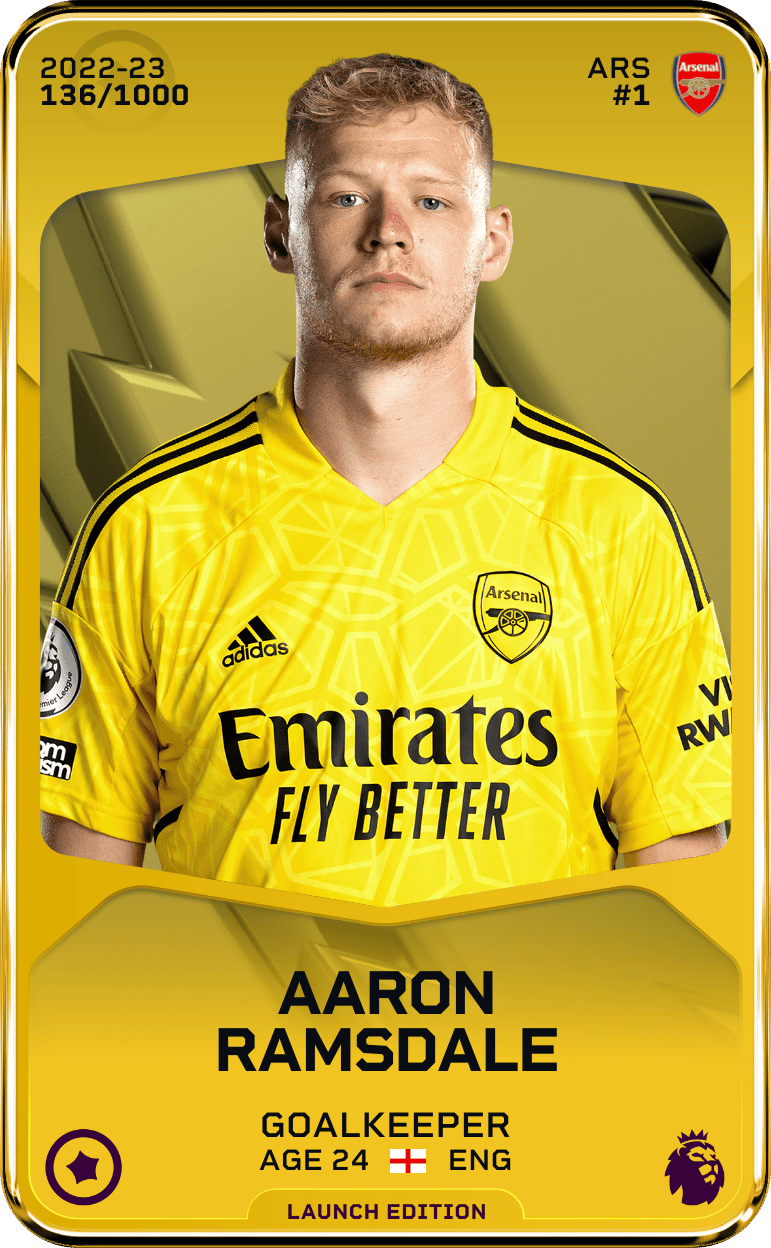 Aaron Ramsdale 2022-23 • Limited 136/1000