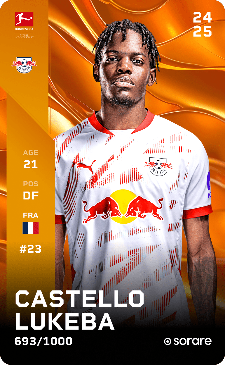 Castello Lukeba 2024-25 • Limited 693/1000