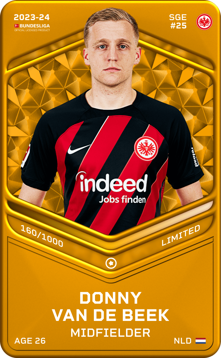 Donny van de Beek 2023-24 • Limited 160/1000