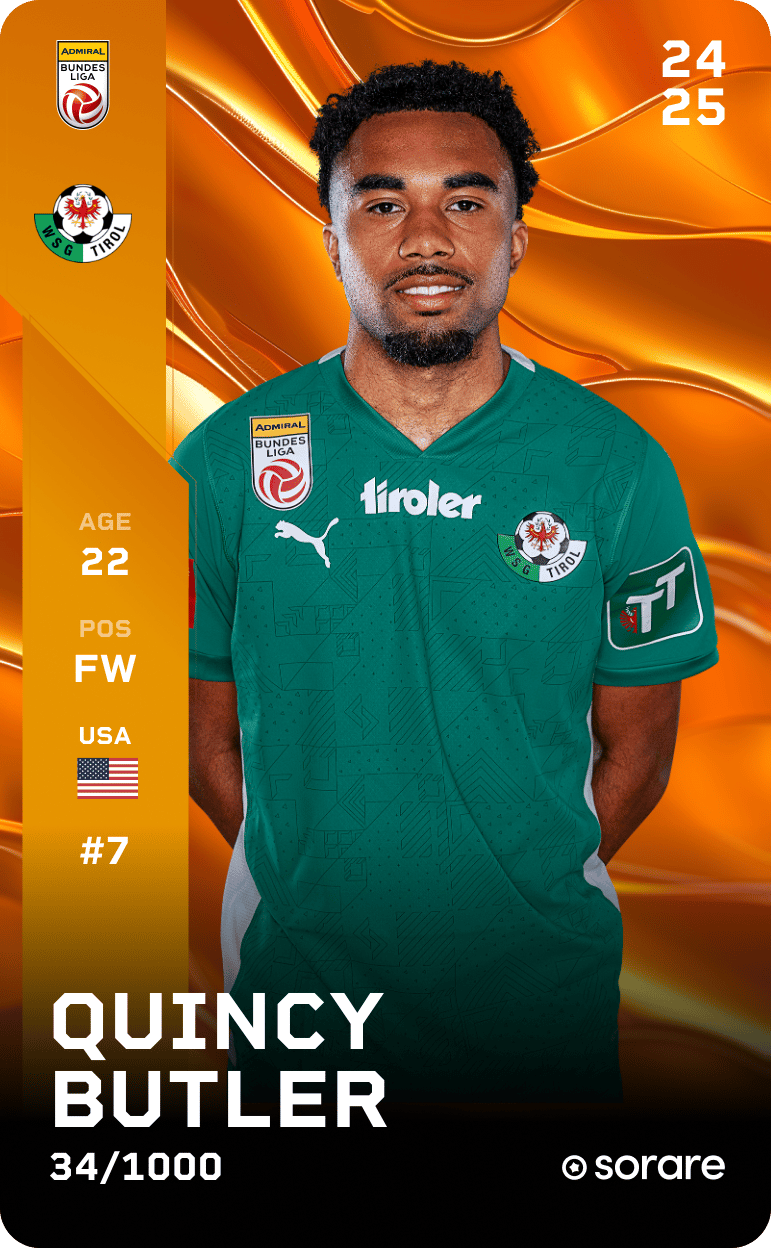 Quincy Butler 2024-25 • Limited 34/1000