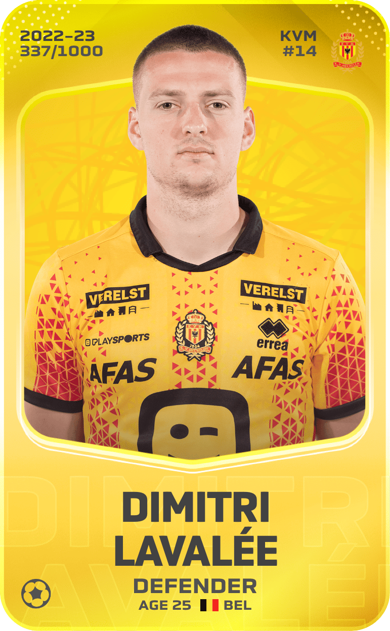 Dimitri Lavalée 2022-23 • Limited 337/1000