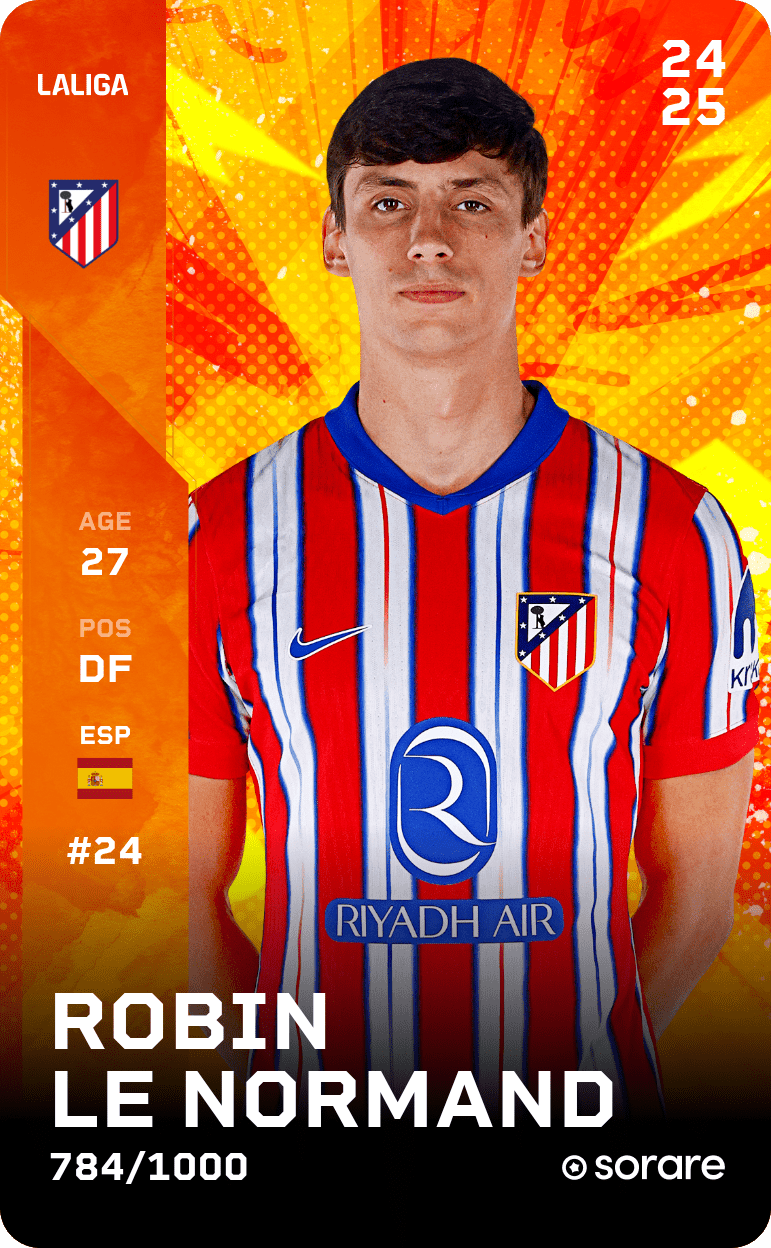 Robin Le Normand 2024-25 • Limited 784/1000