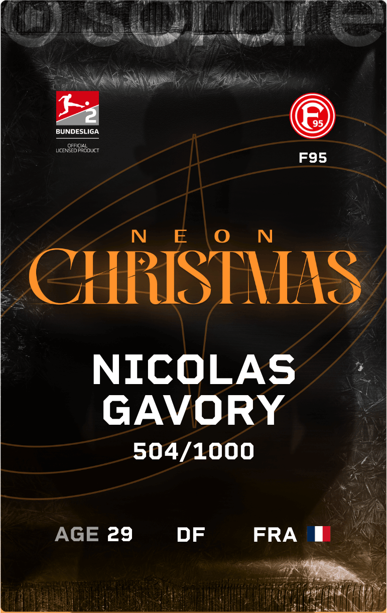 Nicolas Gavory 2024-25 • Limited 504/1000