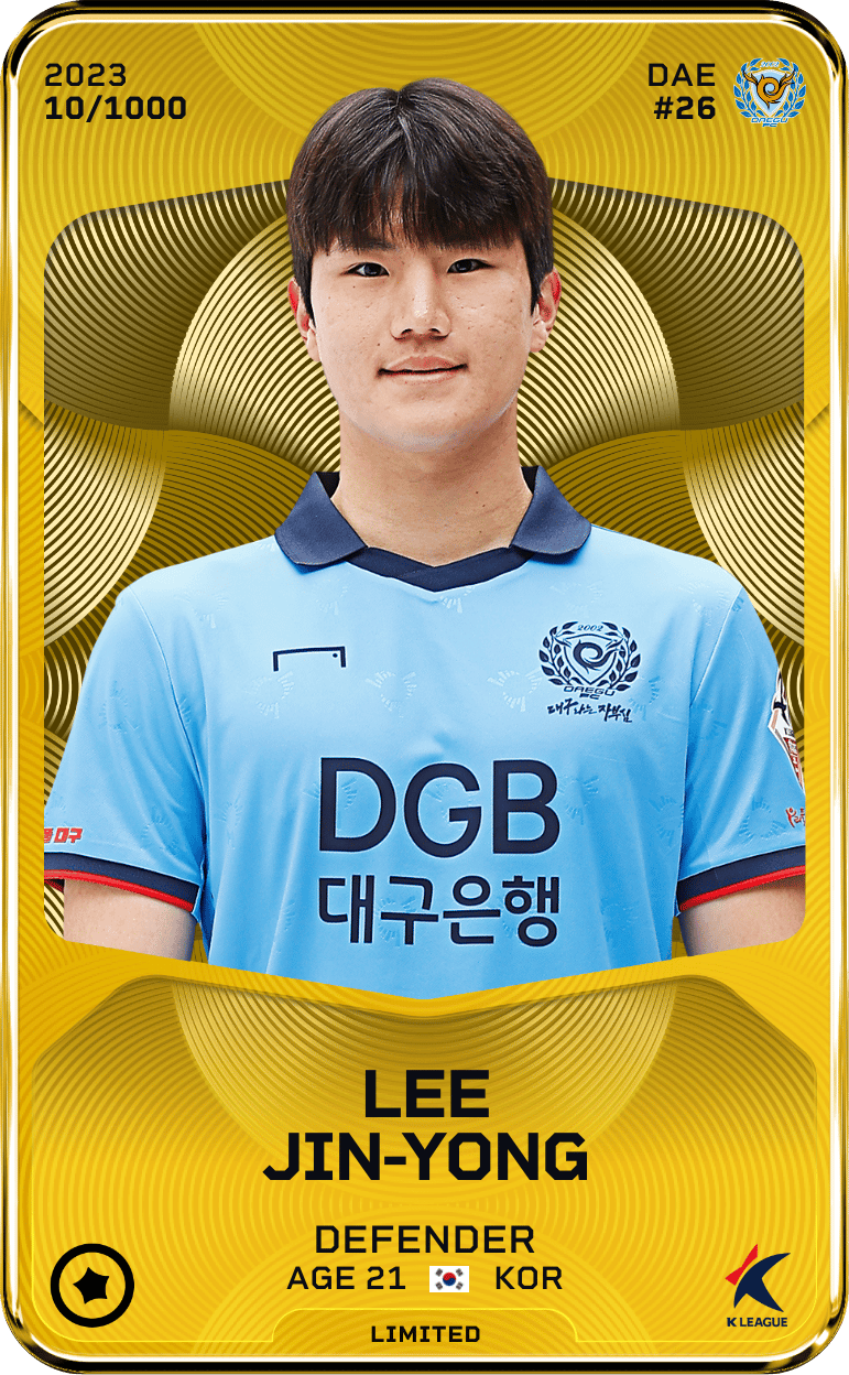 Lee Jin-Yong 2023-24 • Limited 10/1000