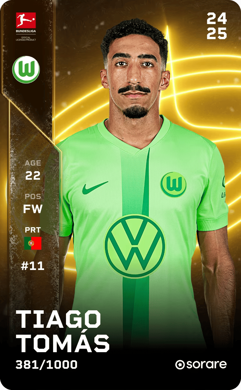 Tiago Tomás 2024-25 • Limited 381/1000