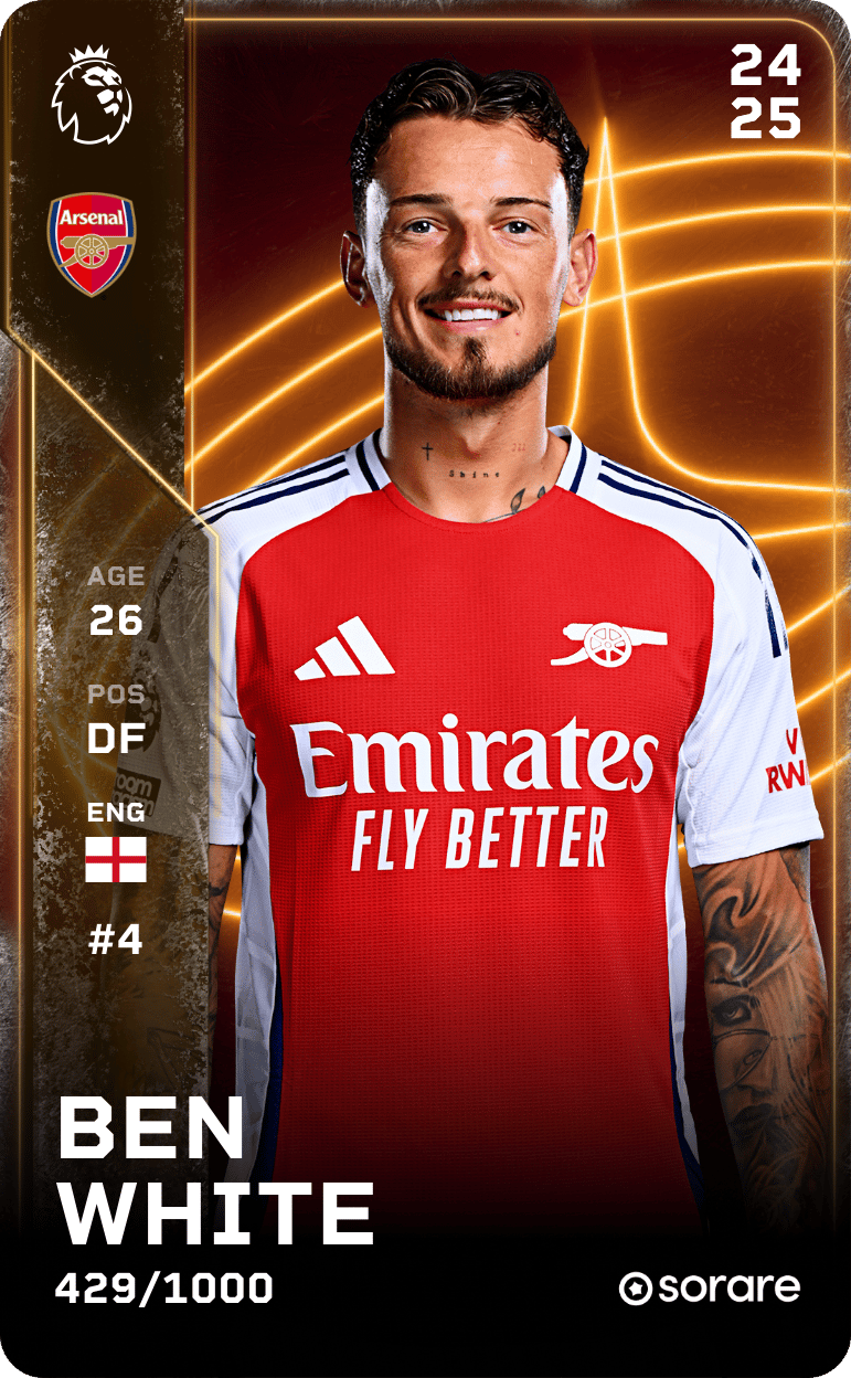 Ben White 2024-25 • Limited 429/1000
