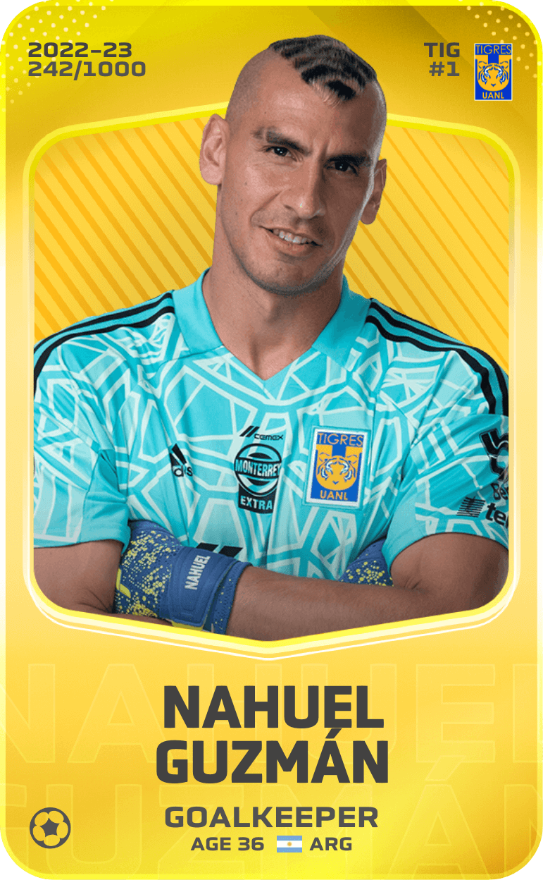 Nahuel Guzmán 2022-23 • Limited 242/1000
