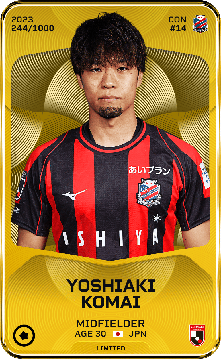 Yoshiaki Komai 2023-24 • Limited 244/1000