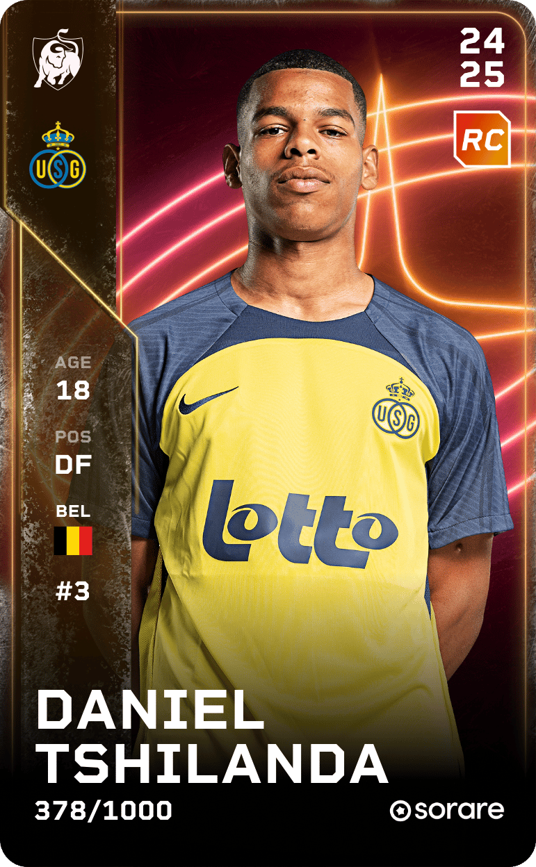 Daniel Tshilanda 2024-25 • Limited 378/1000