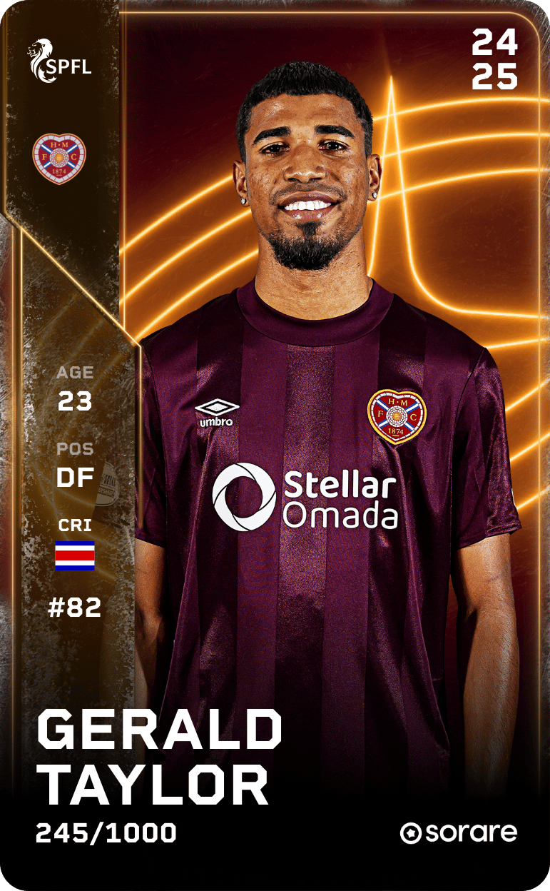 Gerald Taylor 2024-25 • Limited 245/1000