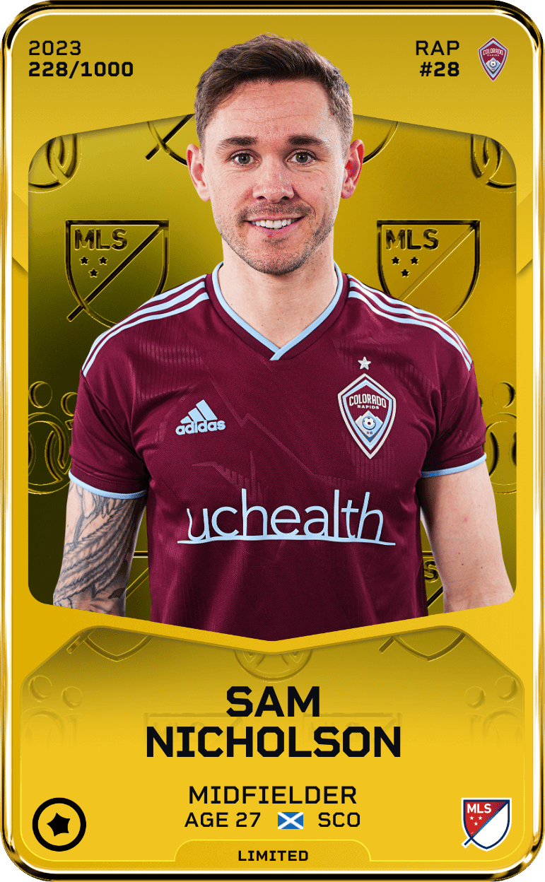 Sam Nicholson 2023-24 • Limited 228/1000
