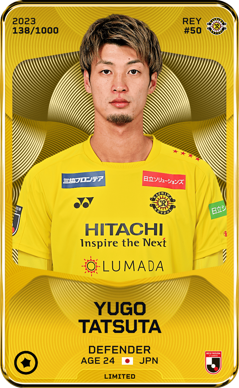 Yugo Tatsuta 2023-24 • Limited 138/1000