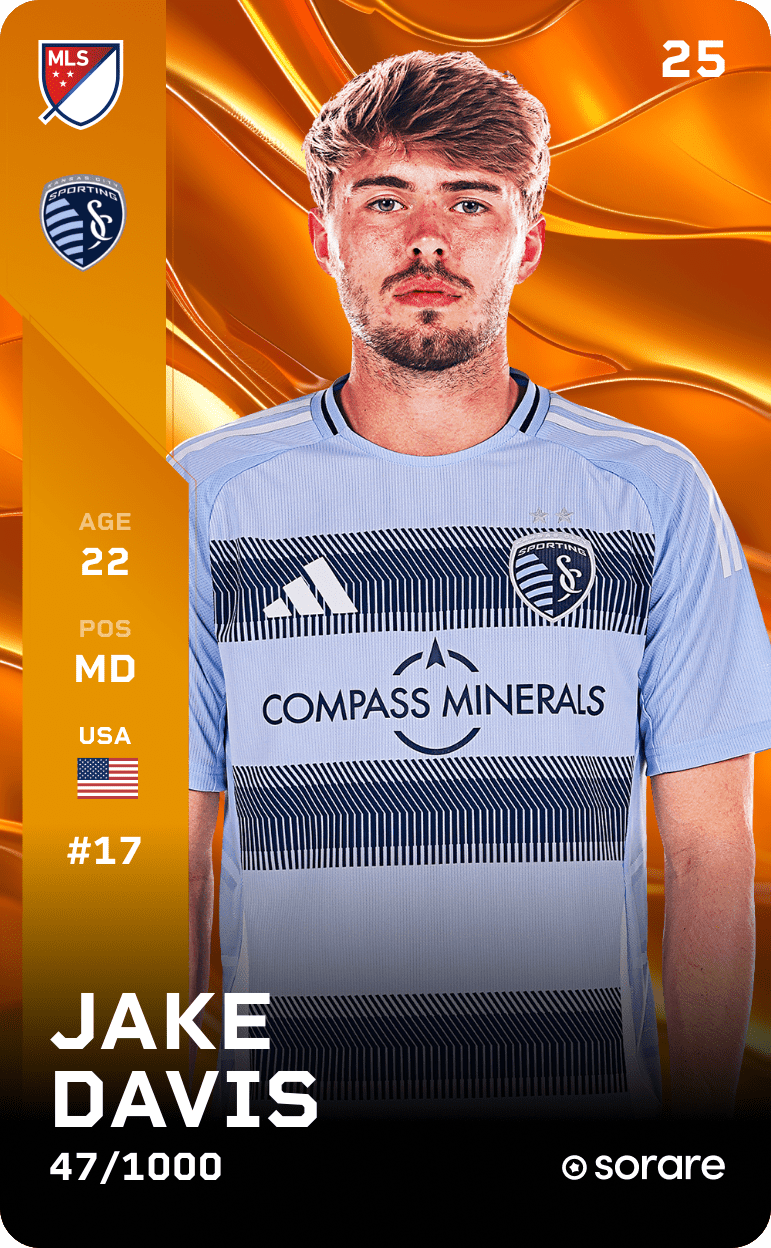 Jake Davis 2025-26 • Limited 47/1000