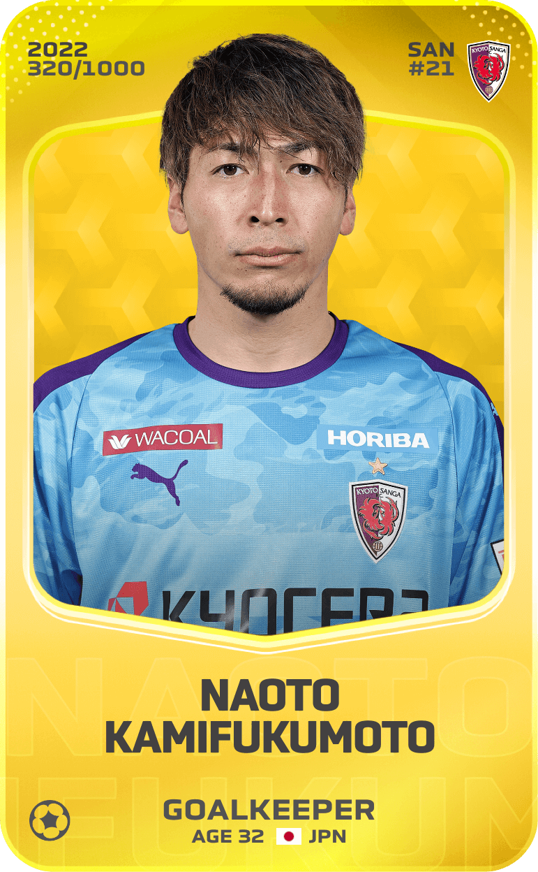 Naoto Kamifukumoto 2022-23 • Limited 320/1000
