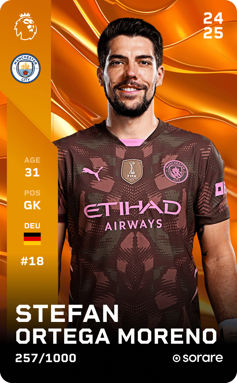 Stefan Ortega Moreno 2024-25 • Limited 257/1000