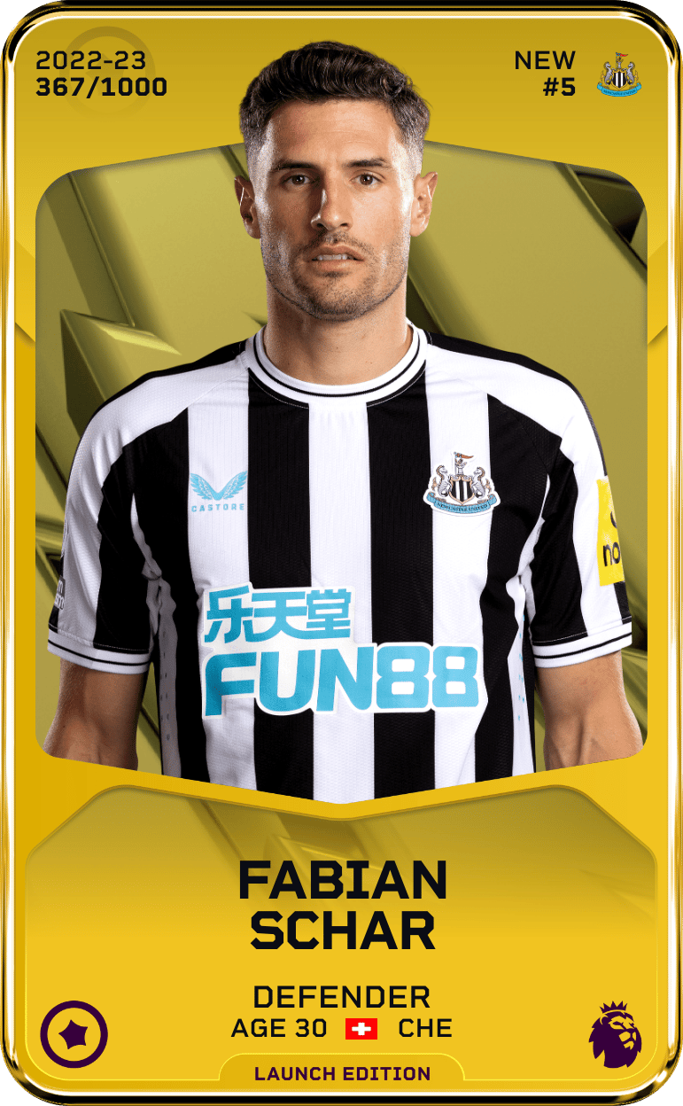 Fabian Schar 2022-23 • Limited 367/1000