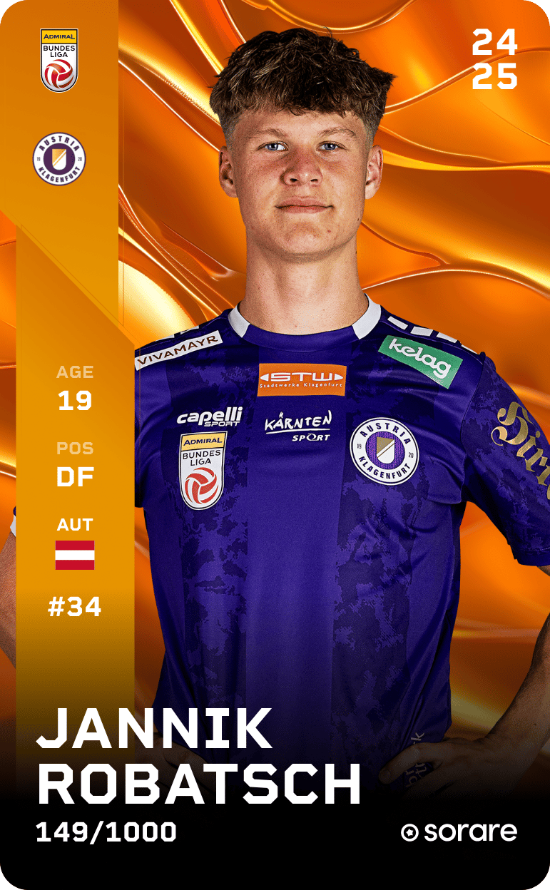 Jannik Robatsch 2024-25 • Limited 149/1000