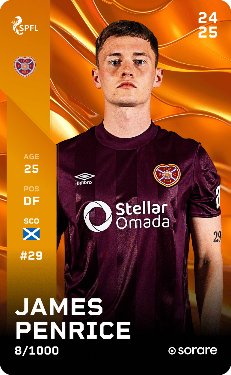 James Penrice 2024-25 • Limited 8/1000