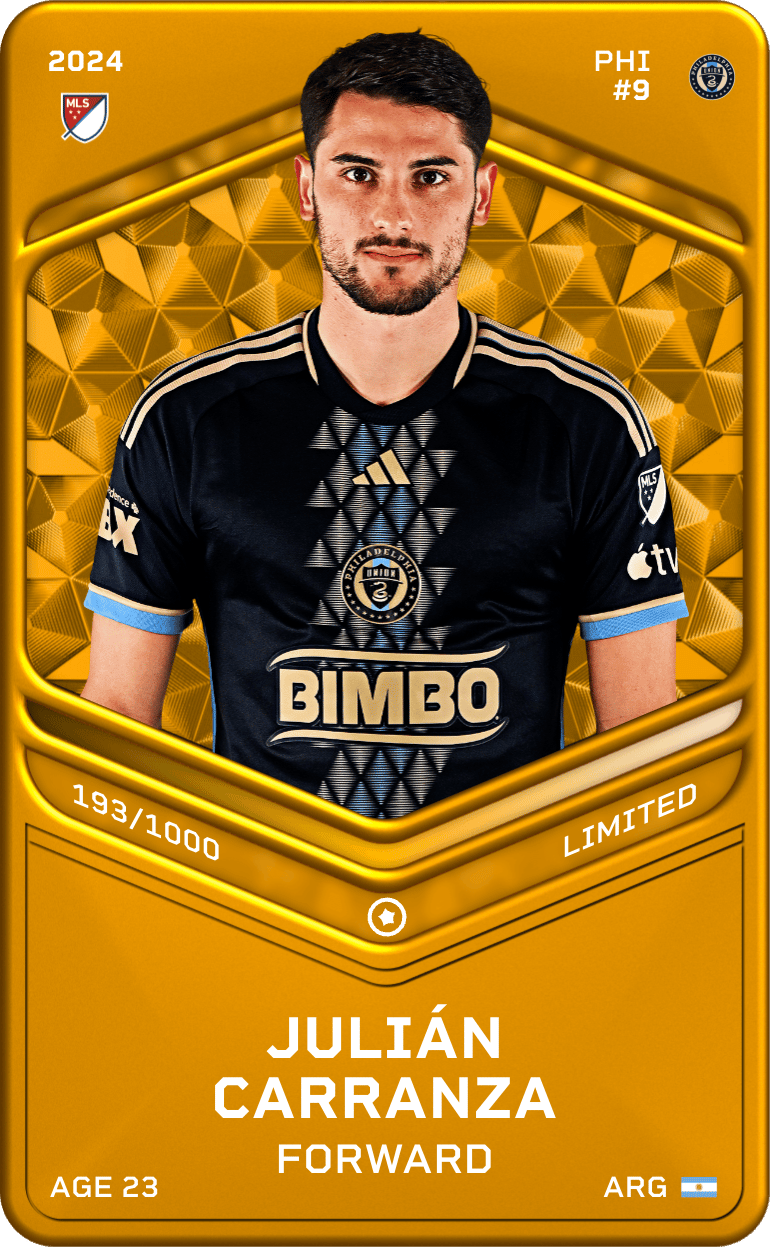 Julián Carranza 2024-25 • Limited 193/1000
