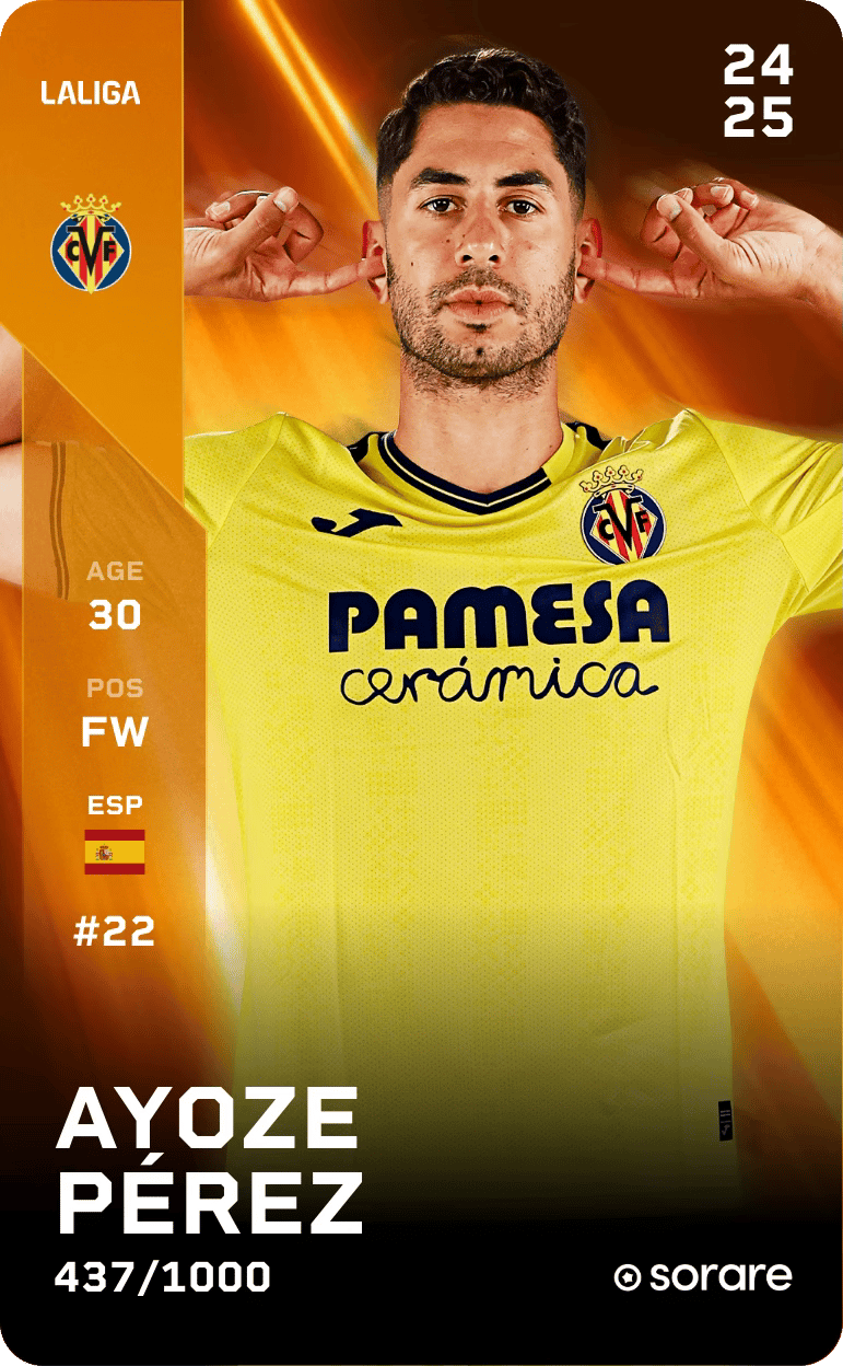 Ayoze Pérez 2024-25 • Limited 437/1000