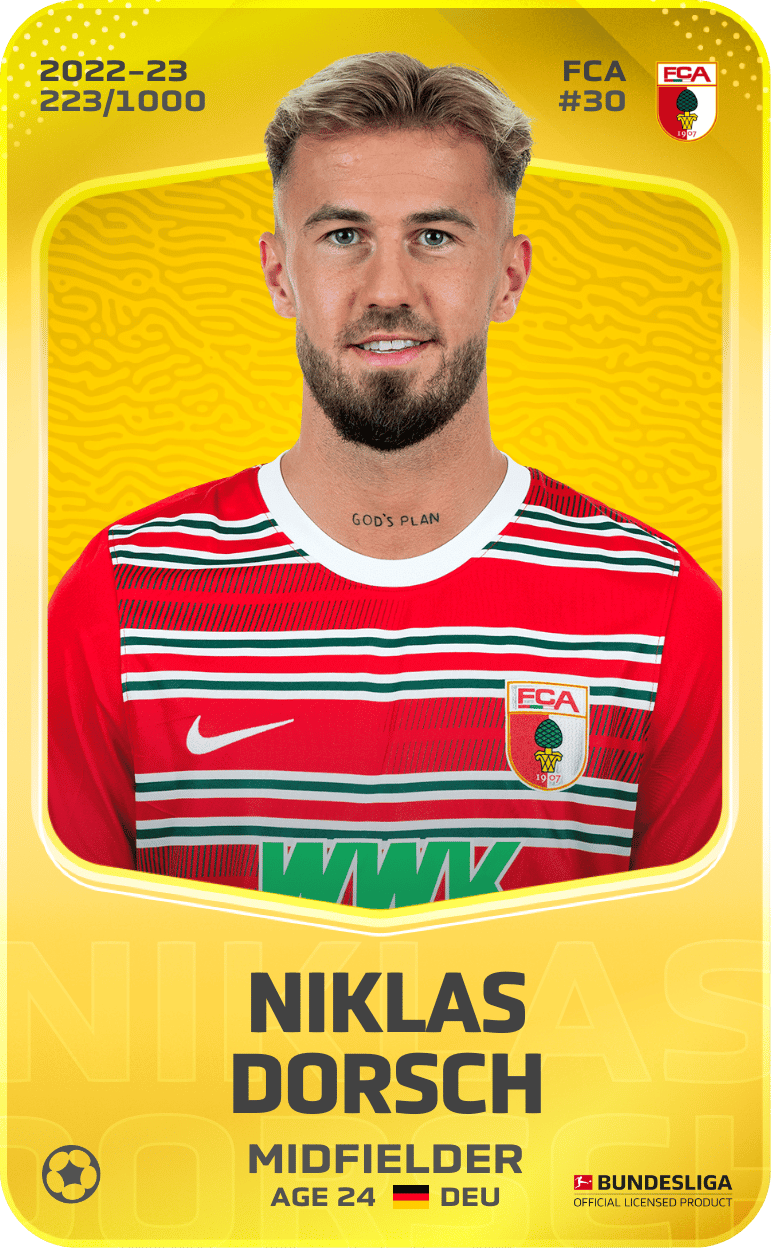 Niklas Dorsch 2022-23 • Limited 223/1000