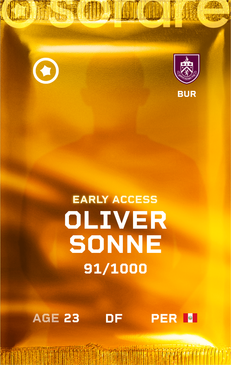 Oliver Sonne 2024-25 • Limited 91/1000