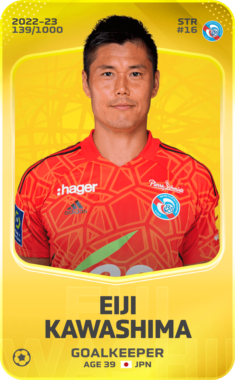 Eiji Kawashima 2022-23 • Limited 139/1000