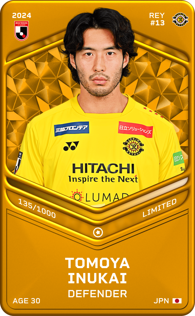 Tomoya Inukai 2024-25 • Limited 135/1000