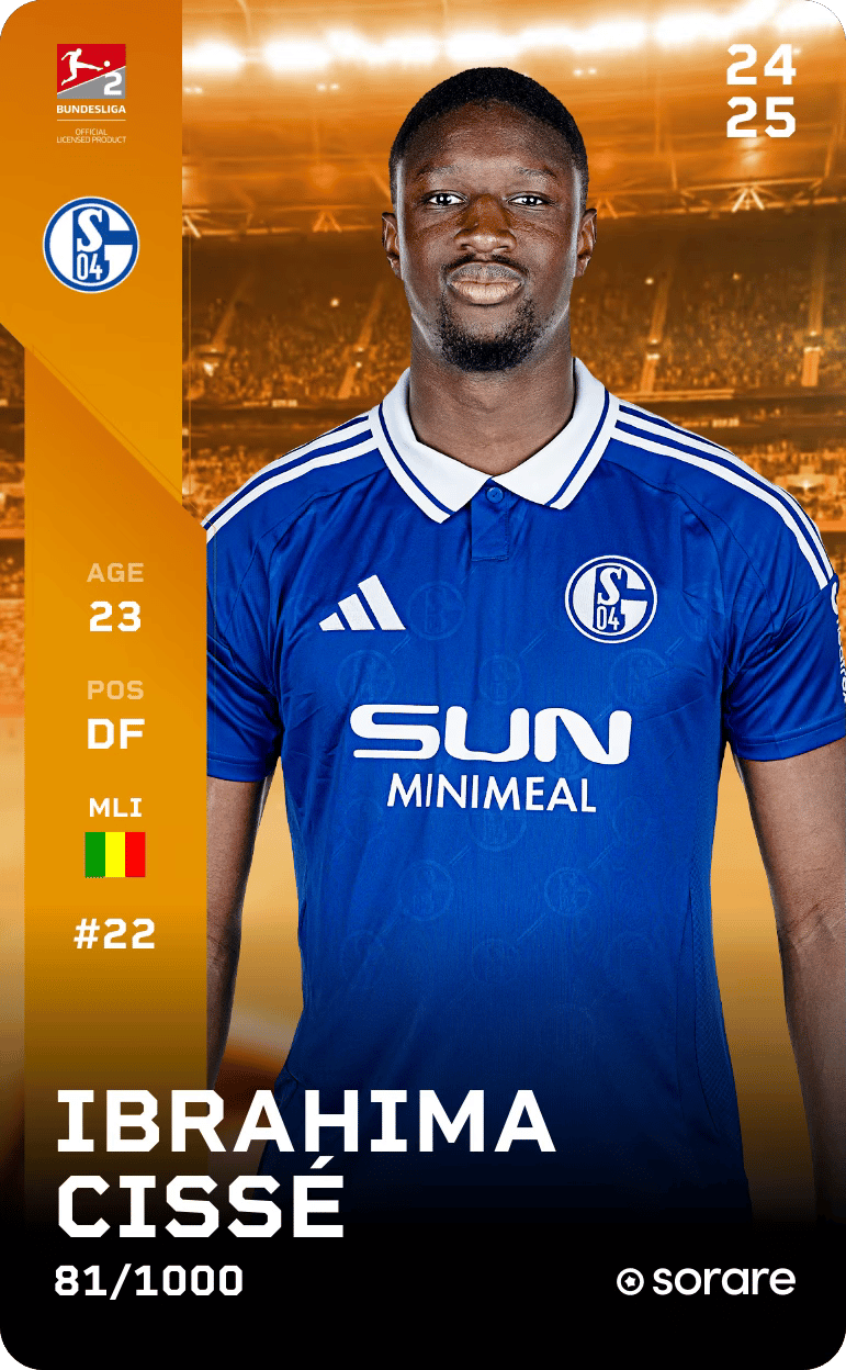 Ibrahima Cissé 2024-25 • Limited 81/1000