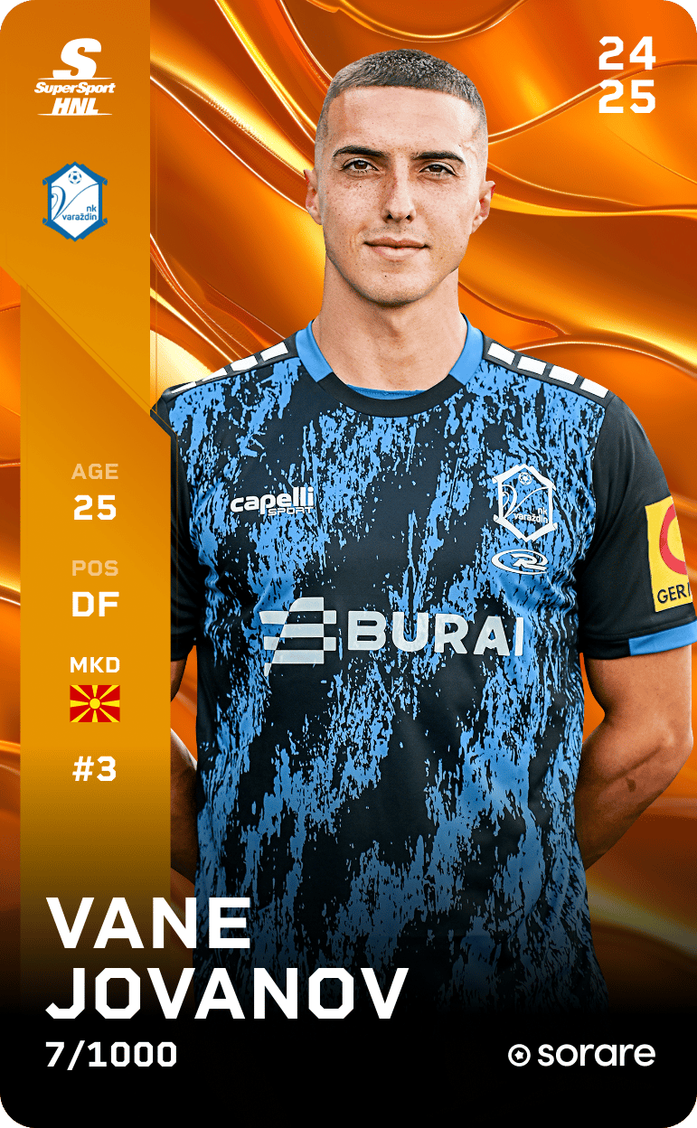 Vane Jovanov 2024-25 • Limited 7/1000