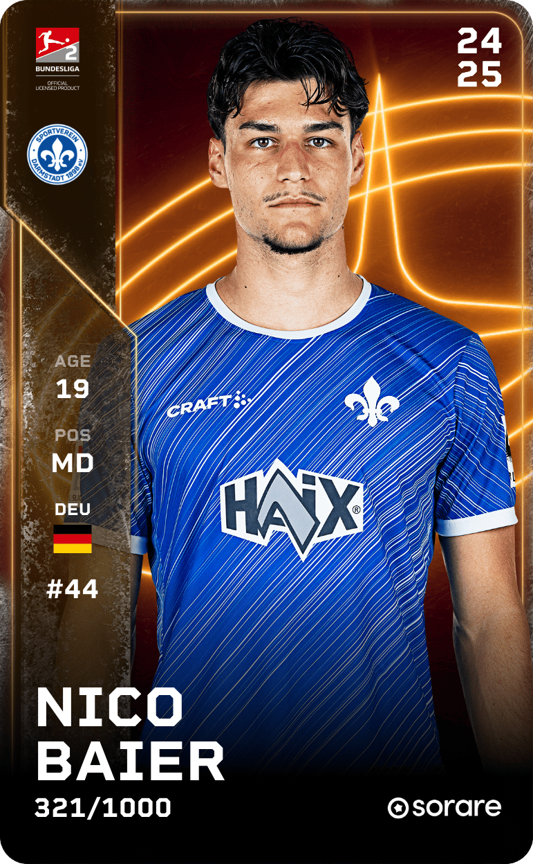 Nico Baier 2024-25 • Limited 321/1000