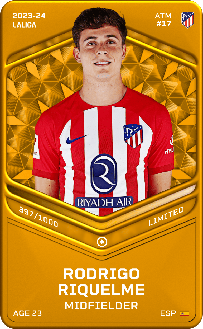Rodrigo Riquelme 2023-24 • Limited 397/1000