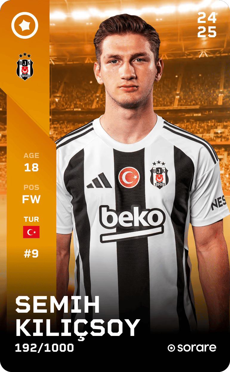 Semih Kılıçsoy 2024-25 • Limited 192/1000