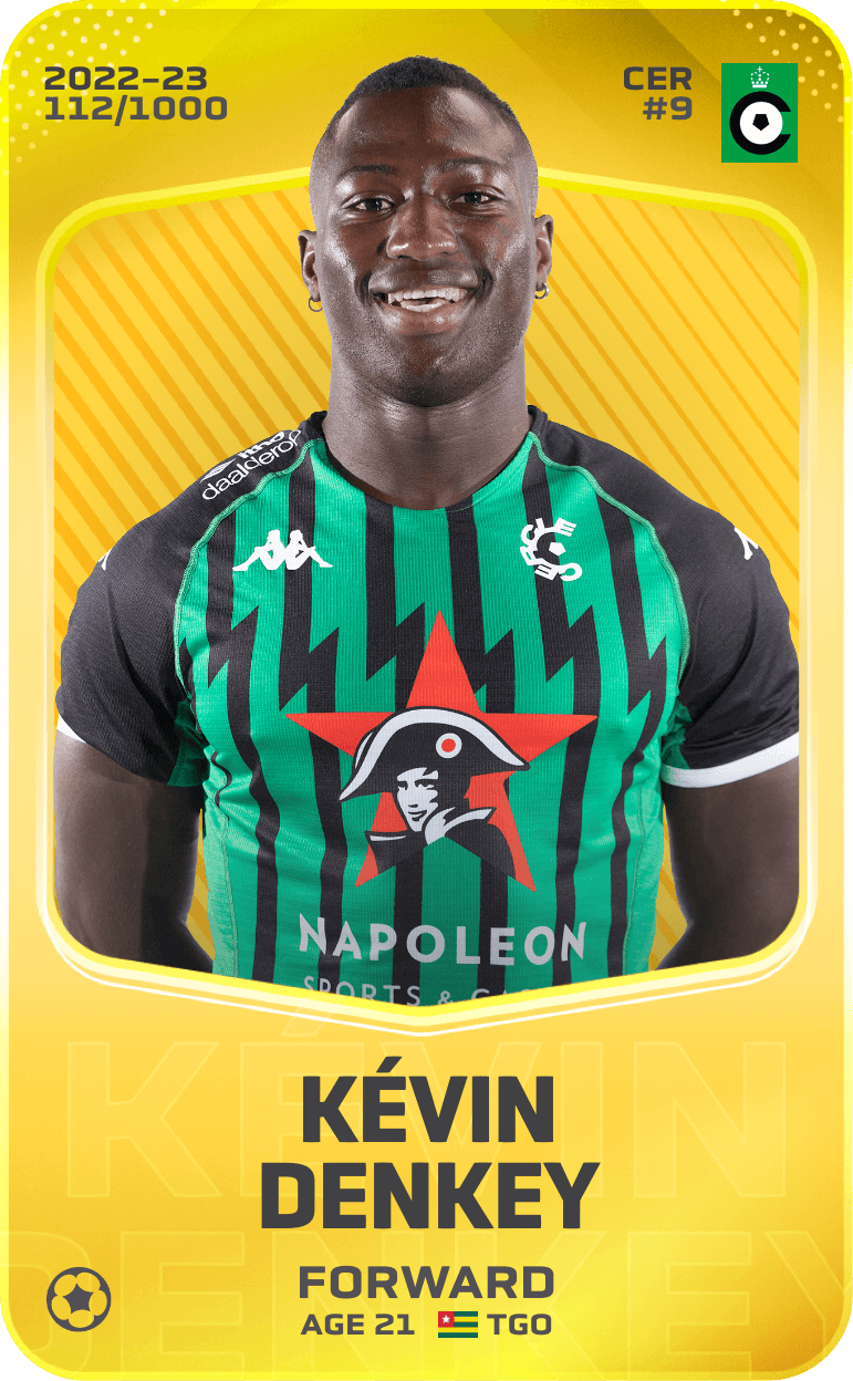 Kévin Denkey 2022-23 • Limited 112/1000