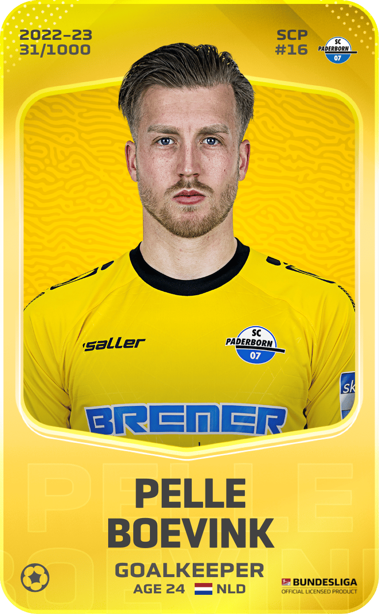 Pelle Boevink 2022-23 • Limited 31/1000