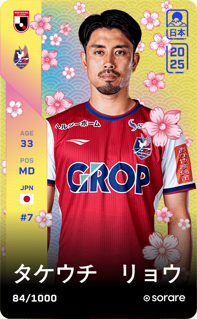 Ryo Takeuchi 2025-26 • Limited 84/1000