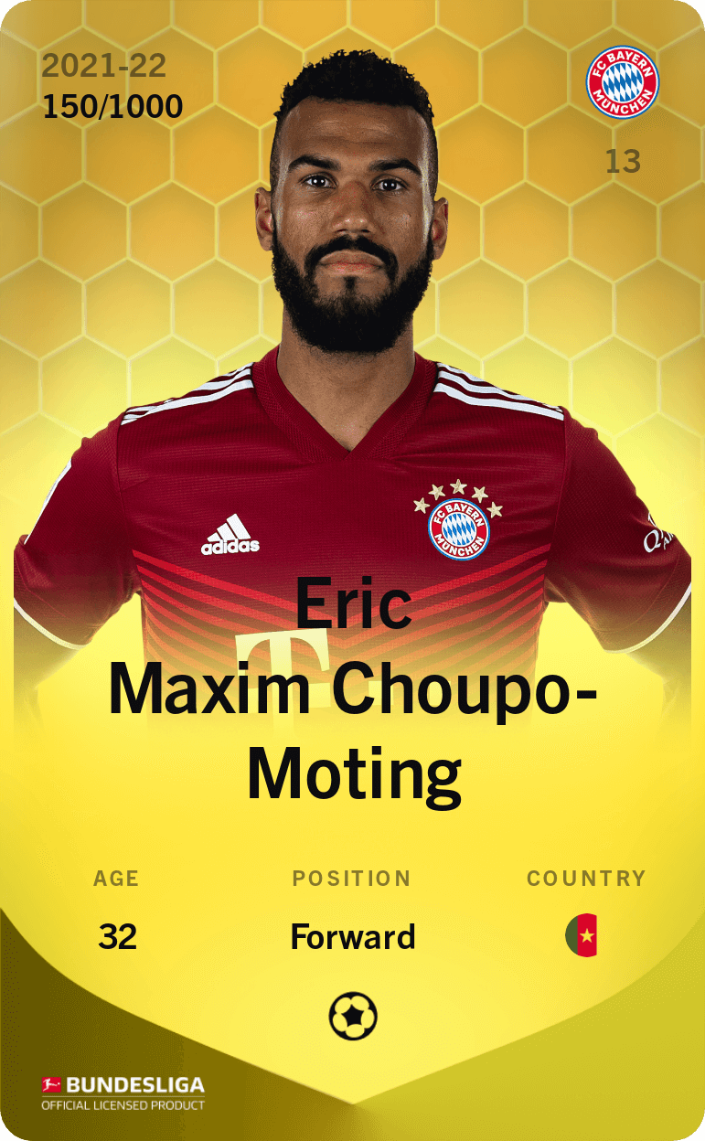 Eric Maxim Choupo-Moting 2021-22 • Limited 150/1000