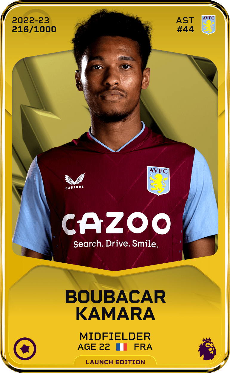 Boubacar Kamara 2022-23 • Limited 216/1000
