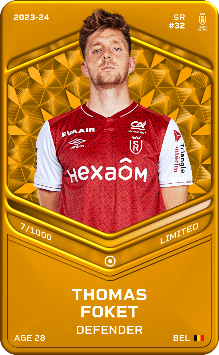 Thomas Foket 2023-24 • Limited 7/1000