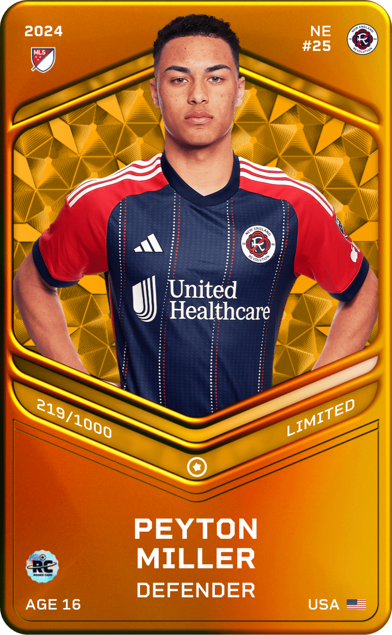 Peyton Miller 2024-25 • Limited 219/1000