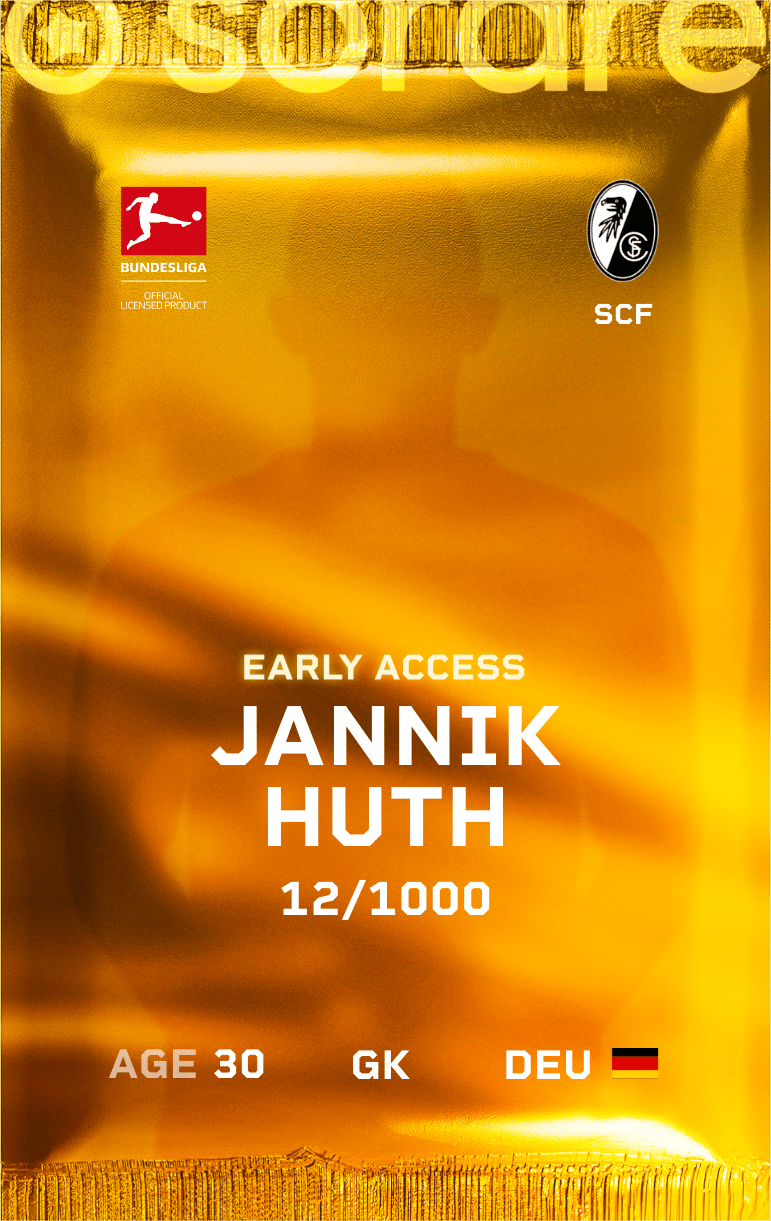 Jannik Huth 2024-25 • Limited 12/1000