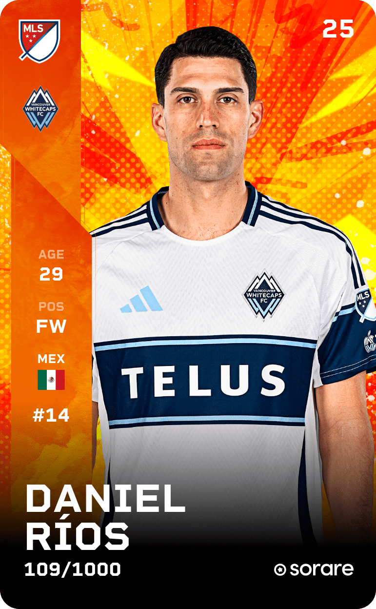Daniel Ríos 2025-26 • Limited 109/1000
