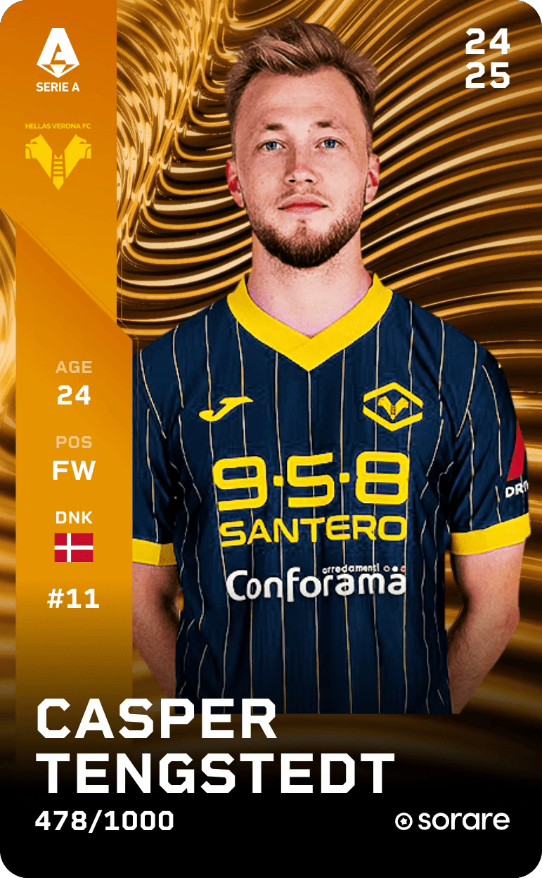 Casper Tengstedt 2024-25 • Limited 478/1000