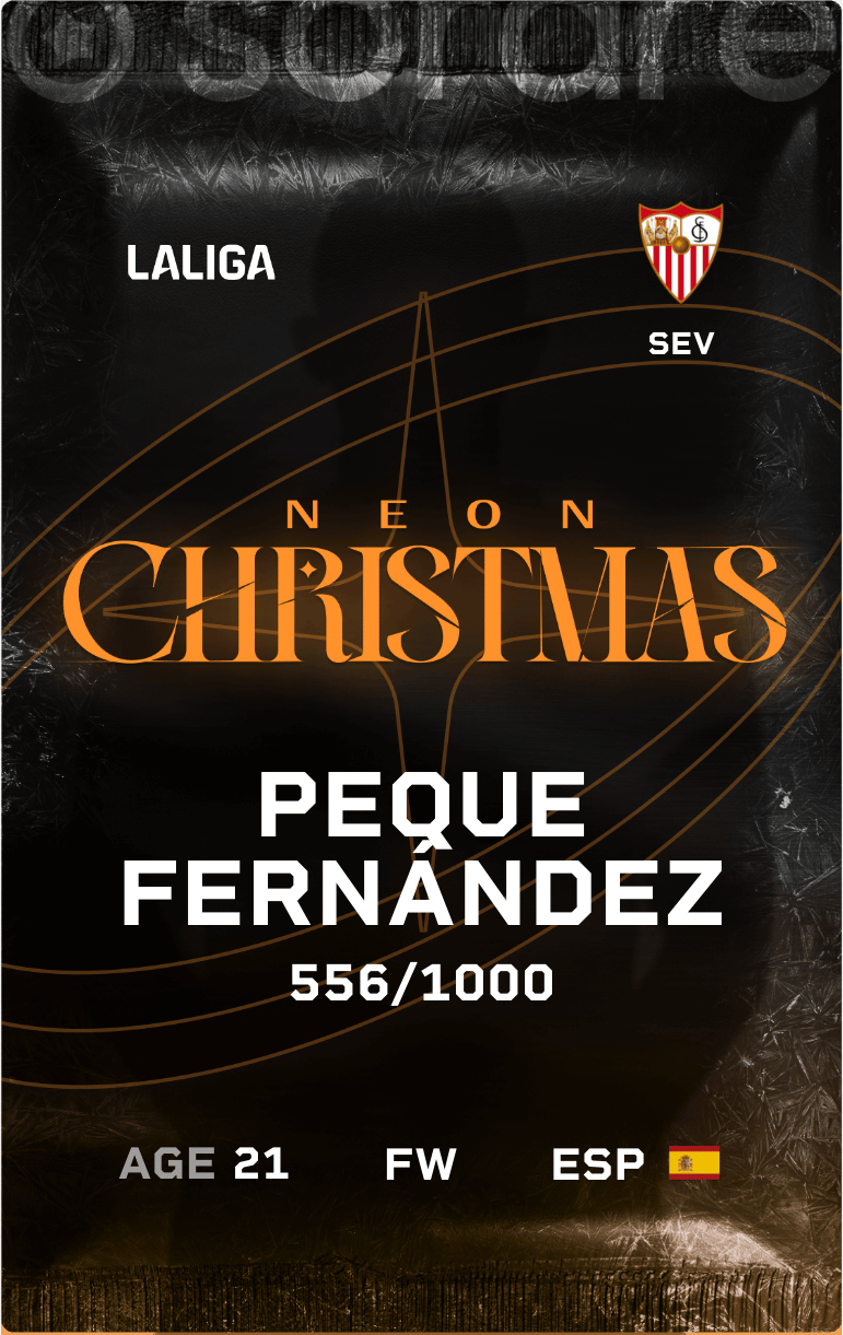 Peque Fernández 2024-25 • Limited 556/1000